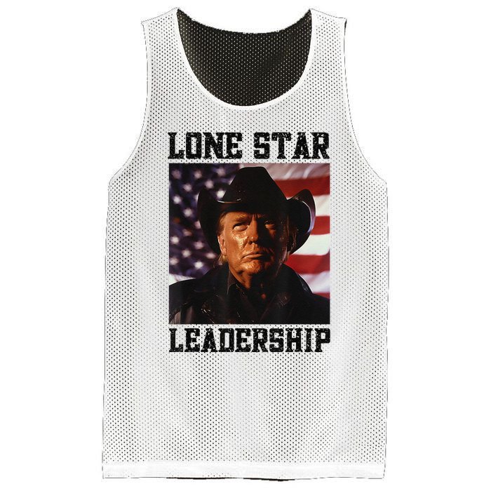 Texan Trump Cow Hat Us Flag Southern Lone Star Leadership Mesh Reversible Basketball Jersey Tank