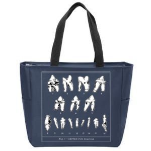 The Tooth Canvas Premium Zip Tote Bag