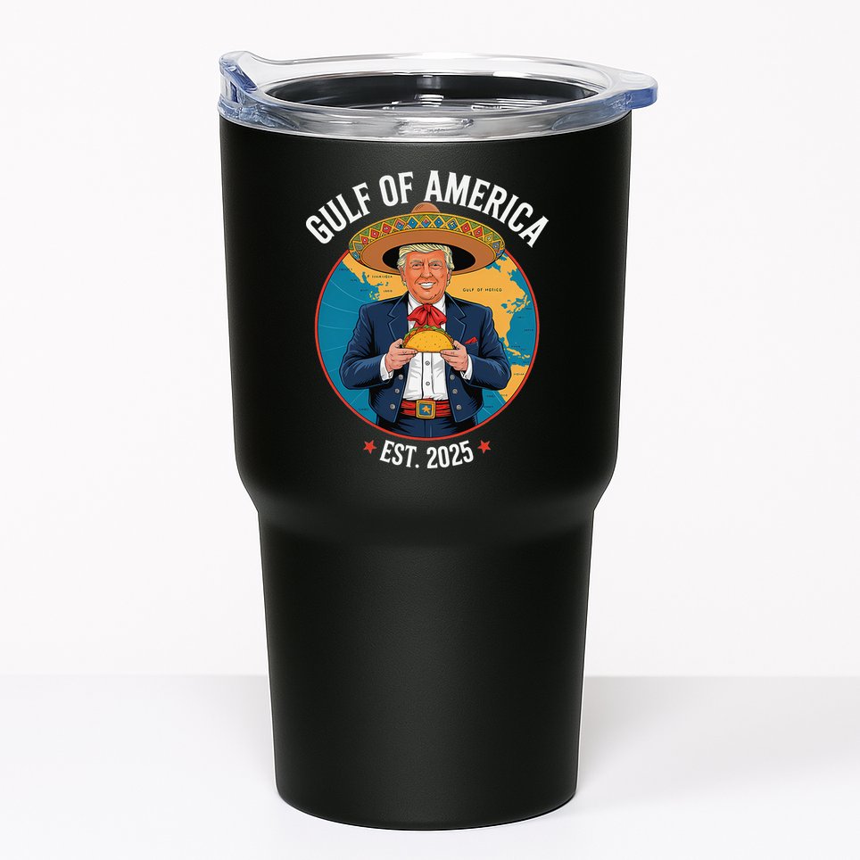 Trump Tacos Cinco De Mayo Gulf Of Us America Est 2025 Tumbler