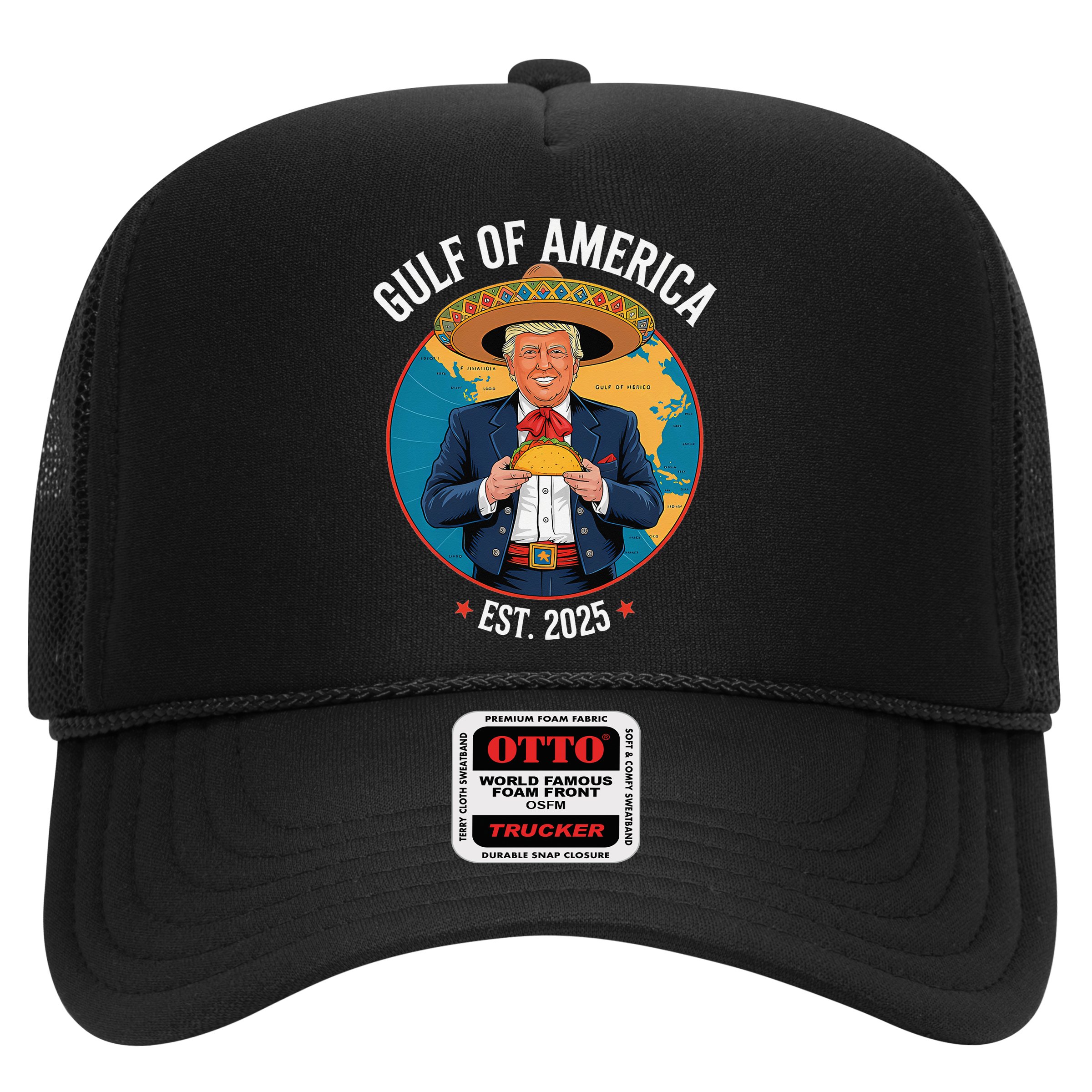 Trump Tacos Cinco De Mayo Gulf Of Us America Est 2025 Hat