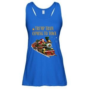 Trump Train Coming To Town Ladies Essential Flowy Tank