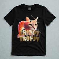 Trippi Troppi Cat Funny Meme Brainrot Humor Gen Z T-Shirt
