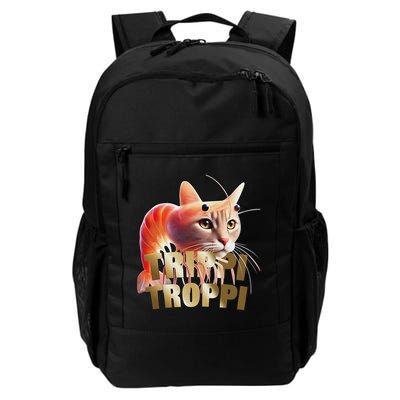 Trippi Troppi Cat Funny Meme Brainrot Humor Gen Z Backpack