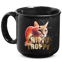 Trippi Troppi Cat Funny Meme Brainrot Humor Gen Z 15oz Campfire Ceramic Mug