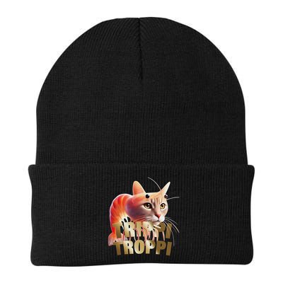 Trippi Troppi Cat Funny Meme Brainrot Humor Gen Z Beanie