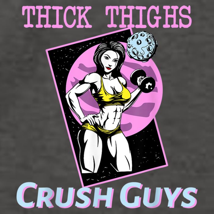 Thick Thighs Crush Guys Weightlifting Bodybuilding Gym Vector Backpack