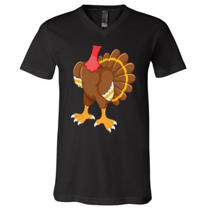 Turkey Turkey Costume V-Neck T-Shirt