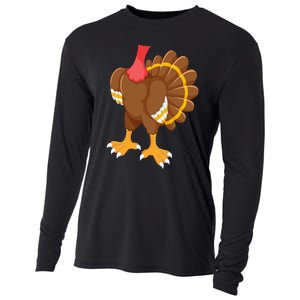 Turkey Turkey Costume Cooling Performance Long Sleeve Crew