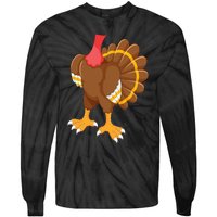 Turkey Turkey Costume Tie-Dye Long Sleeve Shirt