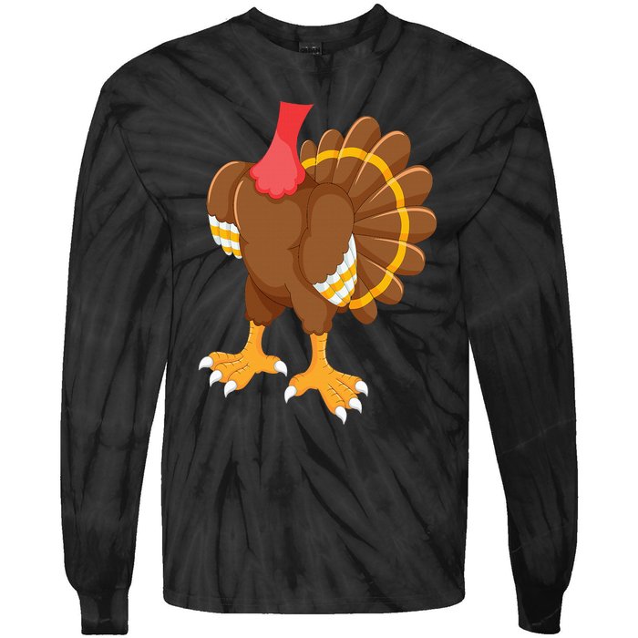 Turkey Turkey Costume Tie-Dye Long Sleeve Shirt