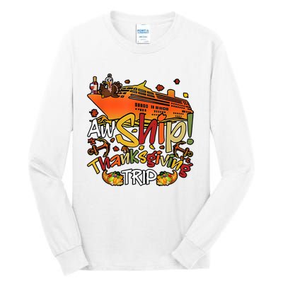 Thanksgiving Trip Cruise Matching Team Tall Long Sleeve T-Shirt