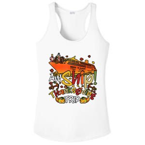 Thanksgiving Trip Cruise Matching Team Ladies PosiCharge Competitor Racerback Tank