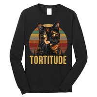Tortitude Tortoiseshell Cat Long Sleeve Shirt