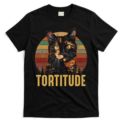 Tortitude Tortoiseshell Cat T-Shirt