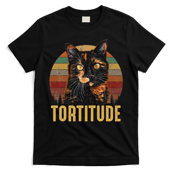 Tortitude Tortoiseshell Cat T-Shirt