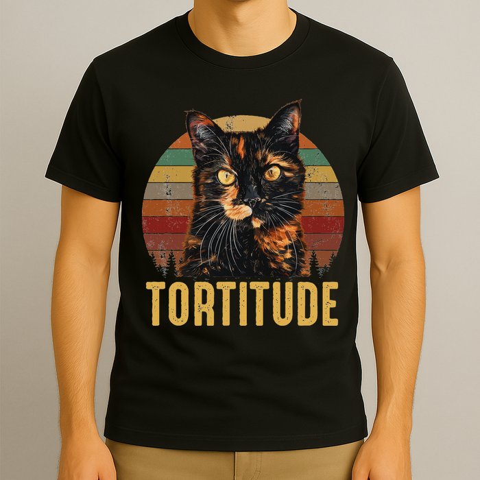 Tortitude Tortoiseshell Cat T-Shirt