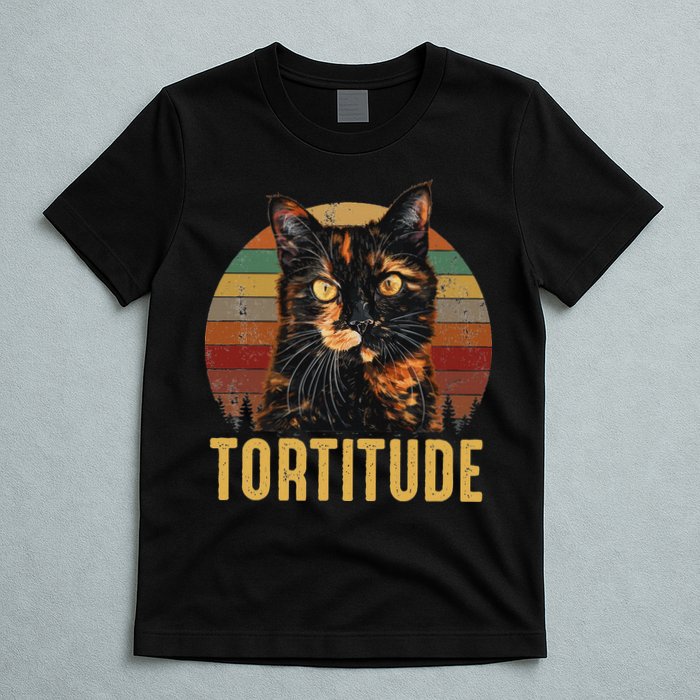 Tortitude Tortoiseshell Cat T-Shirt