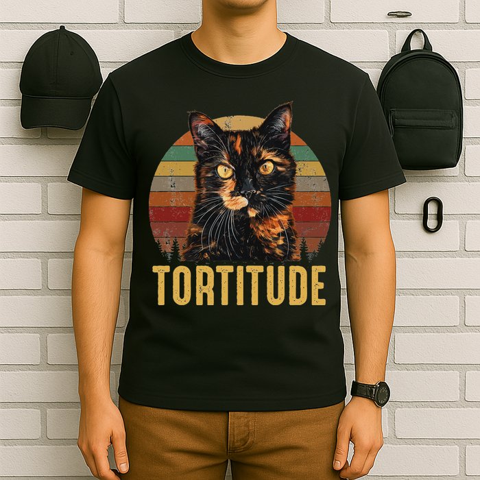 Tortitude Tortoiseshell Cat T-Shirt