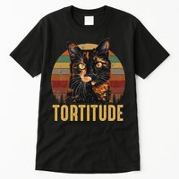 Tortitude Tortoiseshell Cat Tall T-Shirt