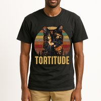 Tortitude Tortoiseshell Cat Tall T-Shirt