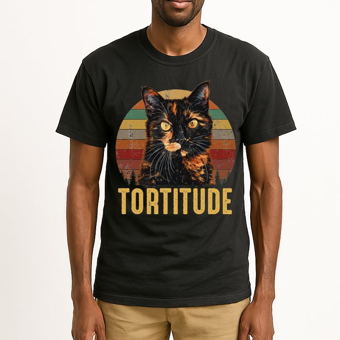 Tortitude Tortoiseshell Cat Tall T-Shirt