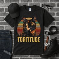 Tortitude Tortoiseshell Cat Tall T-Shirt