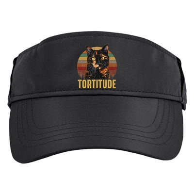 Tortitude Tortoiseshell Cat Adult Drive Performance Visor