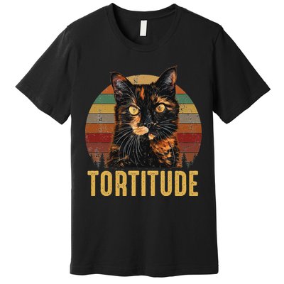 Tortitude Tortoiseshell Cat Premium T-Shirt