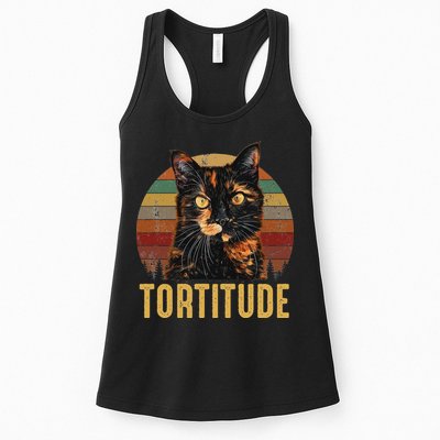 Tortitude Tortoiseshell Cat Womens Tank Top