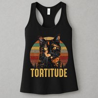 Tortitude Tortoiseshell Cat Womens Tank Top