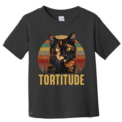 Tortitude Tortoiseshell Cat Toddler T-Shirt