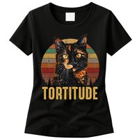 Tortitude Tortoiseshell Cat Womens T-Shirt