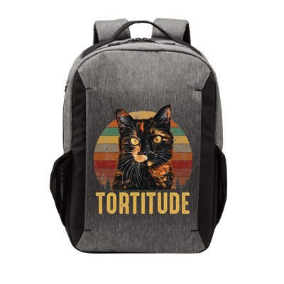 Tortitude Tortoiseshell Cat Vector Backpack