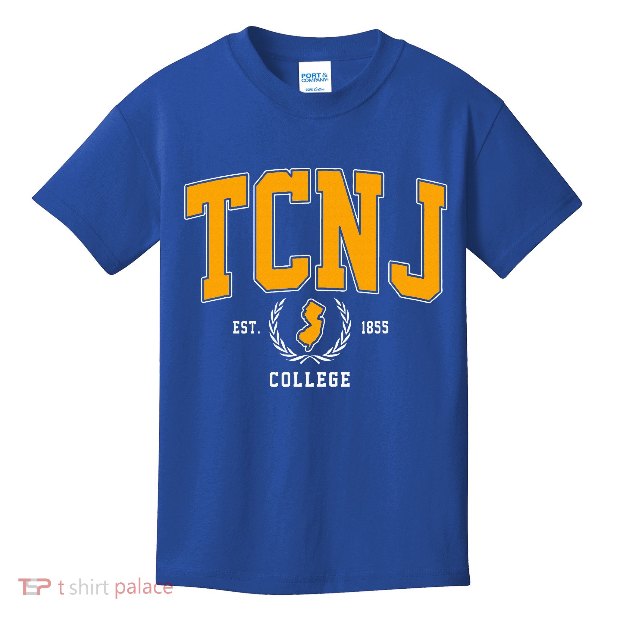 Tcnj The College Of New Jersey Arch Kids T-Shirt