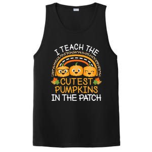 Teach The Cutest Pumpkins In The Patch Halloween Teacher PosiCharge Competitor Tank