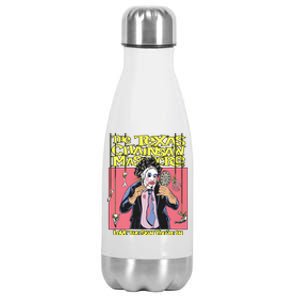 The Texas Chainsaw Massacre Love The Skin Youre In Halloween Horror Character Stainless Steel Insulated Water Bottle