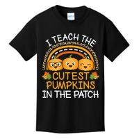 Teach The Cutest Pumpkins In The Patch Halloween Teacher Kids T-Shirt