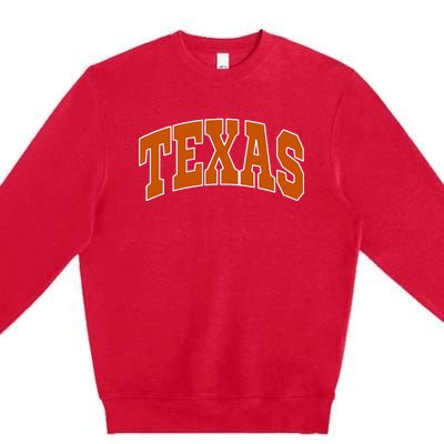 Texas Throwback Classic Premium Crewneck Sweatshirt