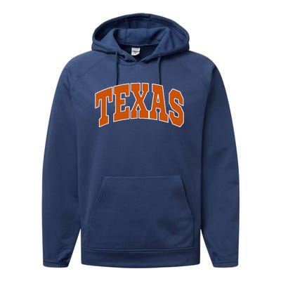 Texas Throwback Classic Performance Fleece Hoodie