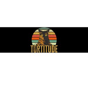 Tortitude Tortoiseshell Cat Tortie Cat Bumper Sticker