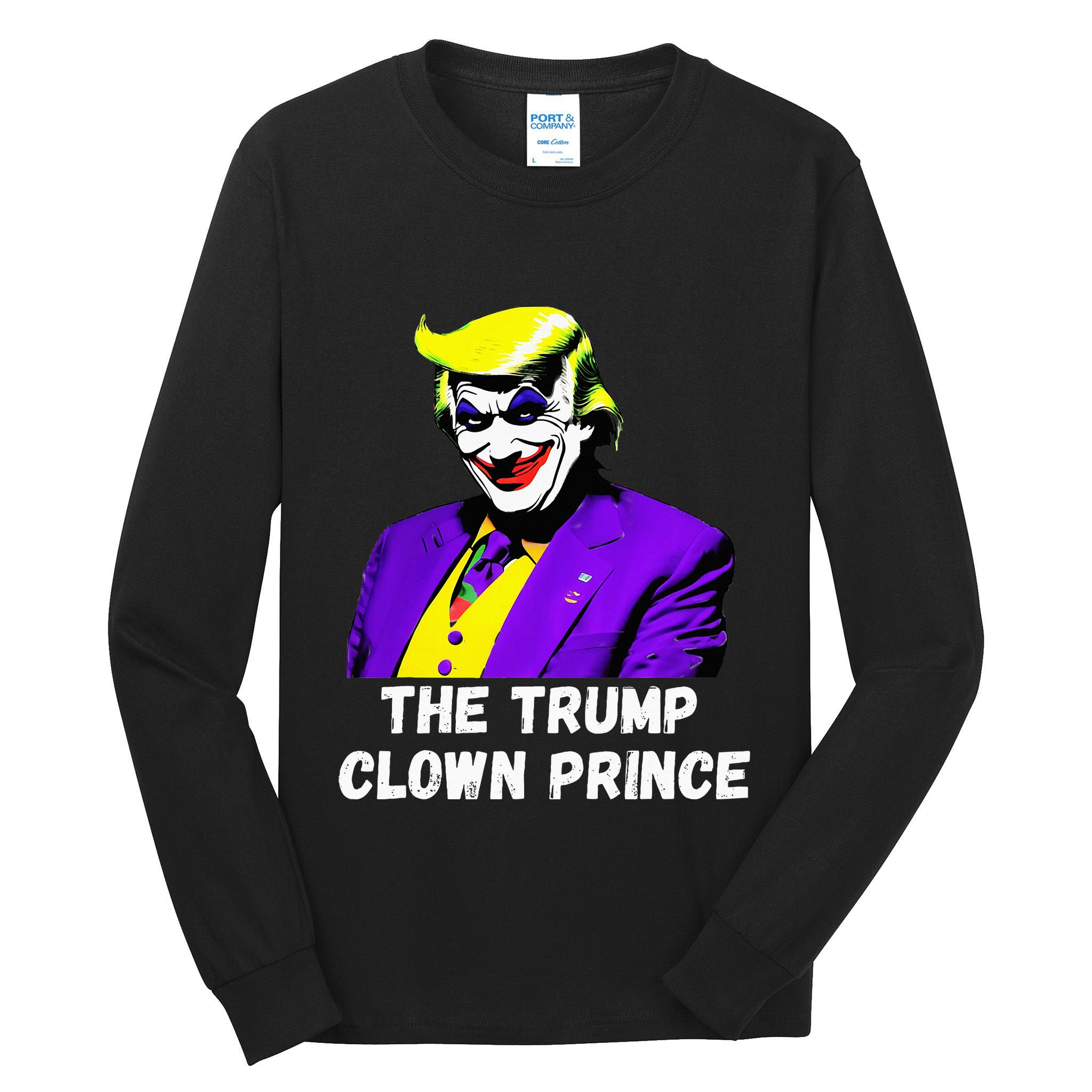 The Trump Clown Prince Tall Long Sleeve T-Shirt