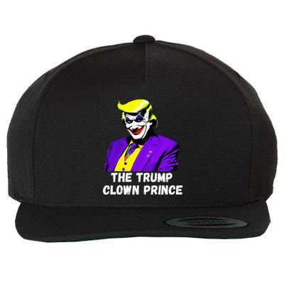 The Trump Clown Prince Wool Snapback Cap