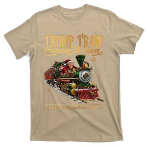 Trump Train Coming To Town Christmas T-Shirt