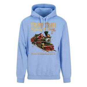 Trump Train Coming To Town Christmas Unisex Surf Hoodie