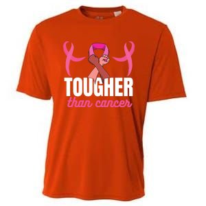 Tougher Than Cancer Cancer Fighting Gift Cooling Performance Crew T-Shirt