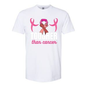 Tougher Than Cancer Cancer Fighting Gift Softstyle CVC T-Shirt