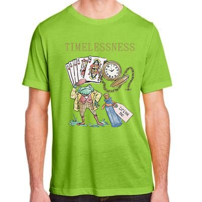 Timelessness Timeless Clock Back In Time Magic Card Adult ChromaSoft Performance T-Shirt