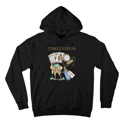 Timelessness Timeless Clock Back In Time Magic Card Hoodie