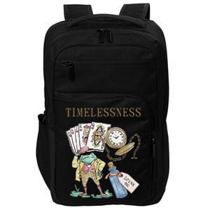 Timelessness Timeless Clock Back In Time Magic Card Impact Tech Backpack