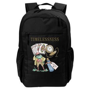 Timelessness Timeless Clock Back In Time Magic Card Daily Commute Backpack